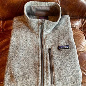 Patagonia Men's Better Sweater® Fleece Vest Grey XL Barely Used